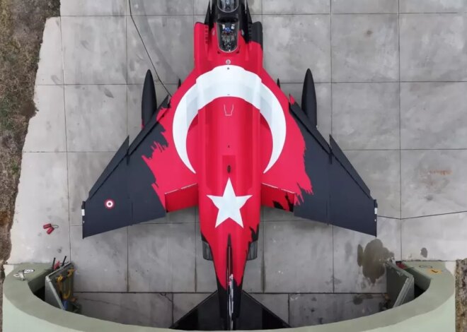 F-4E 2020 Savaş Uçakları, 50. Yılında Türk Bayrağı ile Boyandı